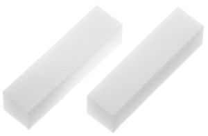  ZESTAW 10szt. | Blok polerski BIAŁY zestaw 10szt 