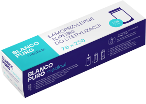 Blanco Puro Torebki foliowo- papierowe do sterylizacji 70x230 200 szt.